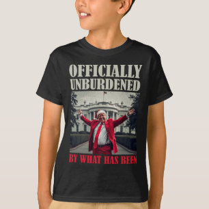 Camiseta Oficialmente Descarregado Pelo Que Foi Trump Victo