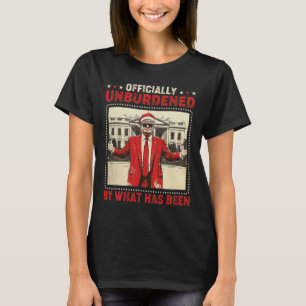 Camiseta Oficialmente Descarregado Pelo Que Foi Trump Victo