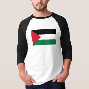 Camiseta oficialmente pavilhão do Estado da Palestina