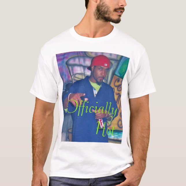 Camiseta Oficialmente quente (Frente)