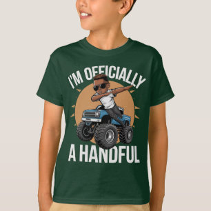 Camiseta Oficialmente sou um punhado de caminhoneiros verme