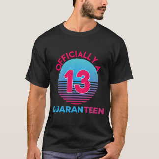 Camiseta Oficialmente Um Presente De Aniversário De 13 Quar