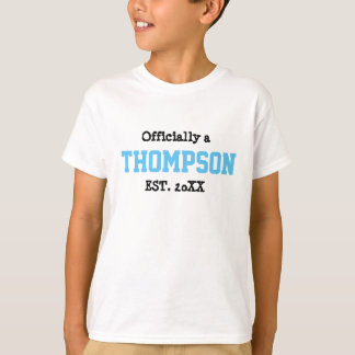 Camiseta Oficialmente uma Família - Adote Foster - Nova Cri