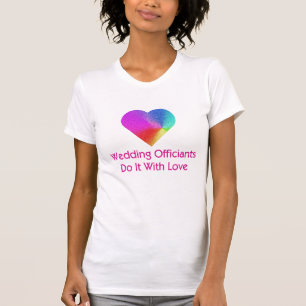 Camiseta Oficientes De Casamento Fazem Isso Com Amor