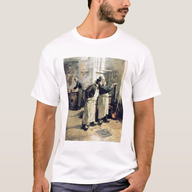 Camiseta Oficina de tingidura nos Gobelins, século XIX (Frente)