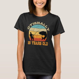 Camiseta O'Fishally, 28 Anos, Pescaria, Tema Par
