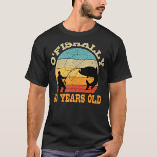 Camiseta O'Fishally, 40 Anos, Pescaria, Tema Par