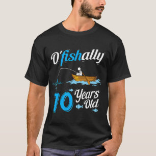 Camiseta OFishalmente 70 Aniversário Engraçado de Piadas de