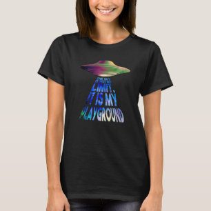 Camiseta OFO 1 do espaçamento da alienígena