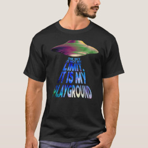 Camiseta OFO 1 do espaçamento da alienígena