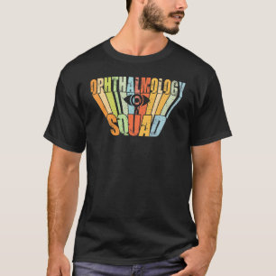Camiseta Oftalmologia Citação Oftalmologia Esquadrão Proteg