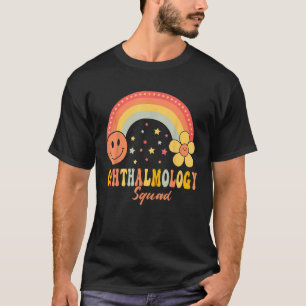 Camiseta Oftalmologia Esquadrão Arco-Íris Oftalmologia Appr