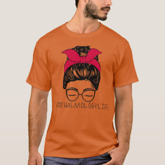 Camiseta Oftalmologia Vida Cabelo Mensageiro Olhos Saúde Of