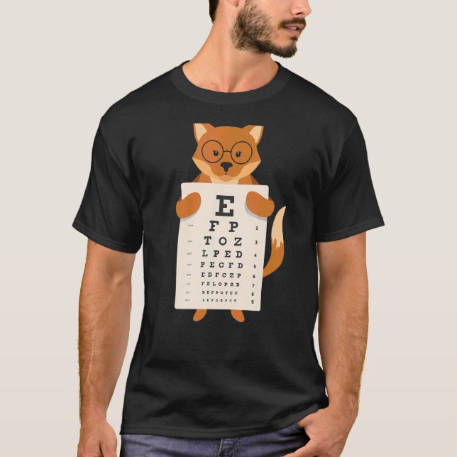 Camiseta Oftalmologista Óptico Óculos Otometrista (Frente)