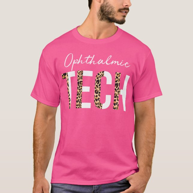 Camiseta Oftalmologista Técnico Oftálmico (Frente)