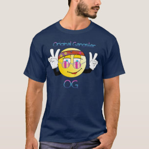 Camiseta OG de Gângster Original para Adoráveis