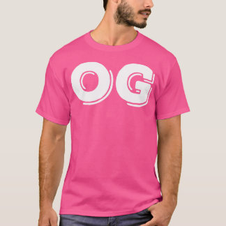 Camiseta Og - Dica da Rua Antiga da Escola Legal de Gangste