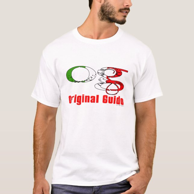 Camiseta OG - Guido original - vermelho (Frente)