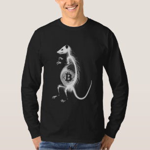 Camiseta Ogambm Bitmoney X-Ray - Engraçado Crypto Bitmoney