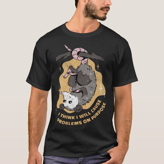 Camiseta Ogambm causa problemas de propósito da anima sarcá (Frente)
