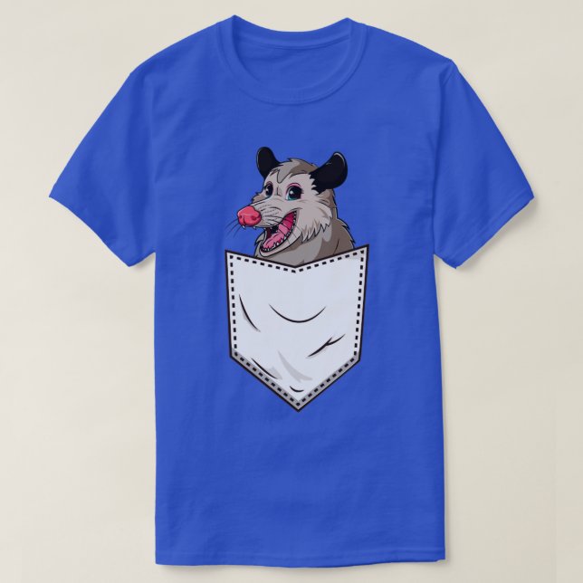 Camiseta Ogambm Lovers Cute Pocket Possum (Frente do Design)