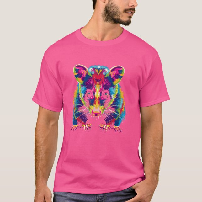 Camiseta Ogambm Pet Popart (Frente)
