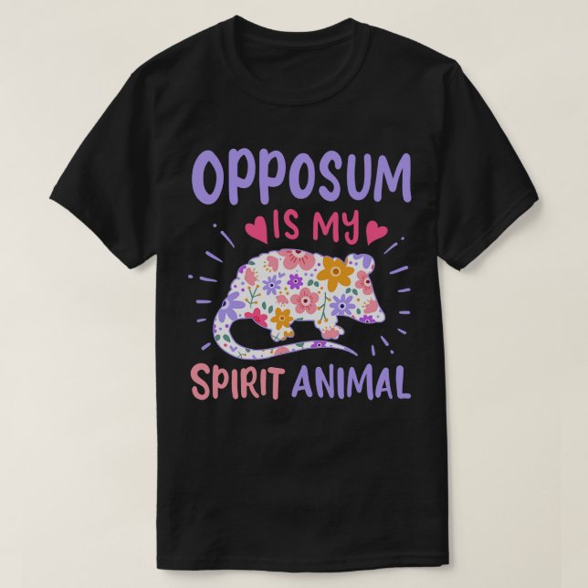 Camiseta Ogambm Possum Spirit (Frente do Design)