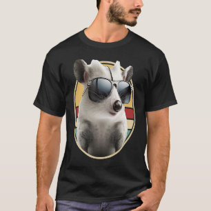 Camiseta Ogambm Retro Outfit Legal Animal Come Trash Possum