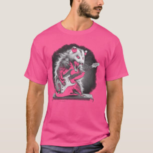 Camiseta Ogambm Tocando Guitarra Rock e Roll Rock Star Men