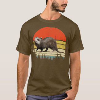 Camiseta Ogambm Vintage Estilo Retroativo Possum