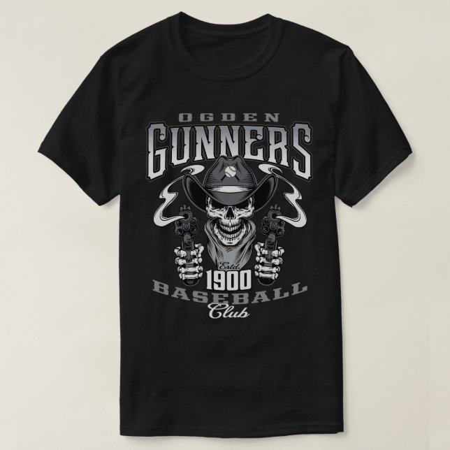 Camiseta Ogden Gunners (Frente do Design)