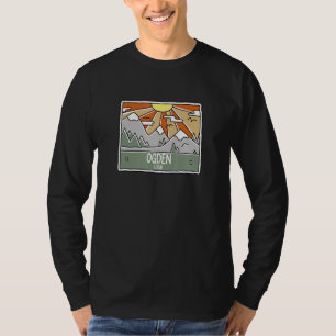 Camiseta Ogden Utah Montanha UT Vacation Souvenir