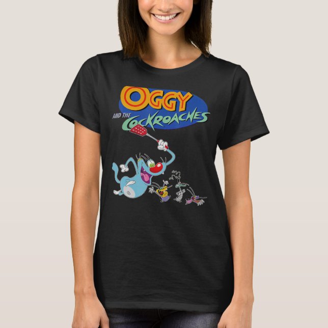 Camiseta Oggys E Baratas (Frente)