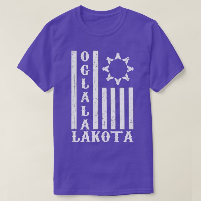Camiseta Oglala Lakota 1 (Frente do Design)