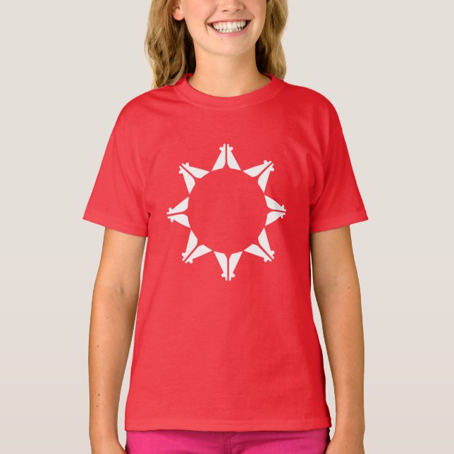 Camiseta Oglala Lakota Sioux Flag (Frente)