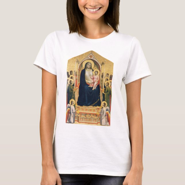 Camiseta Ognissanti Madonna, Giotto, 1306-1310 (Frente)