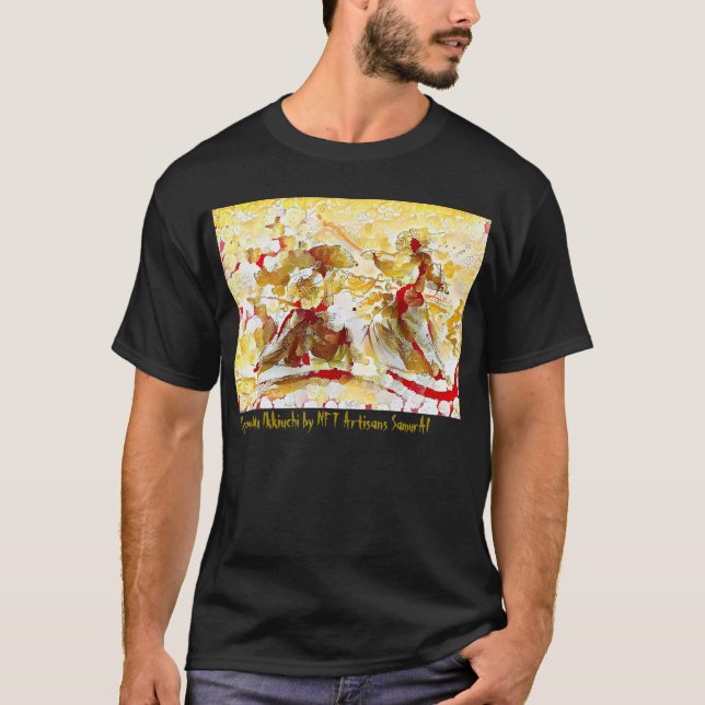 Camiseta Ogonshoku Ikkiuchi - Artista - NFT Artisans SamurA (Frente)