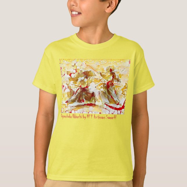 Camiseta Ogonshoku Ikkiuchi - Artista - NFT Artisans SamurA (Frente)