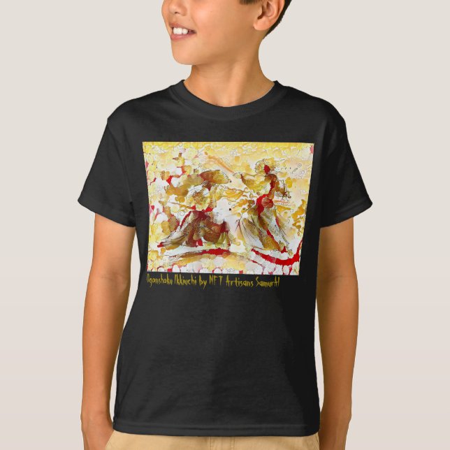 Camiseta Ogonshoku Ikkiuchi - Artista - NFT Artisans SamurA (Frente)
