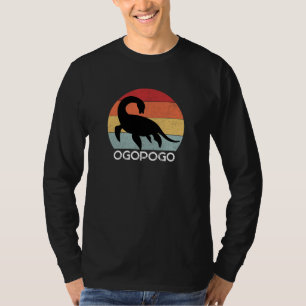 Camiseta Ogopogo, o lago de Okanagan Monster, 70s
