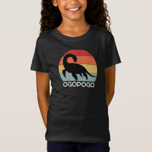 Camiseta Ogopogo, o lago de Okanagan Monster, 70s