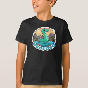 Camiseta Ogopogo Verde e Bonito, Monstro do Lago Okanagan