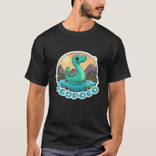Camiseta Ogopogo Verde e Bonito, Monstro do Lago Okanagan