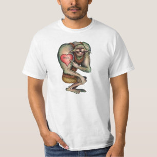 Camiseta Ogre orgulhoso do tatuagem do coração (nome da