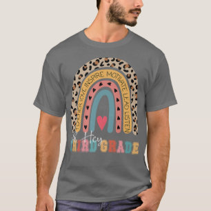 Camiseta Oh, 3º ano de volta à escola Rainbow Prem