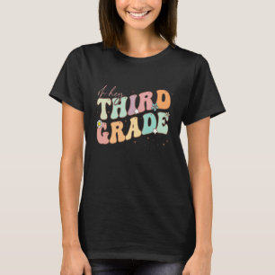 Camiseta Oh, 3º ano Groovy De Volta Ao Professor K