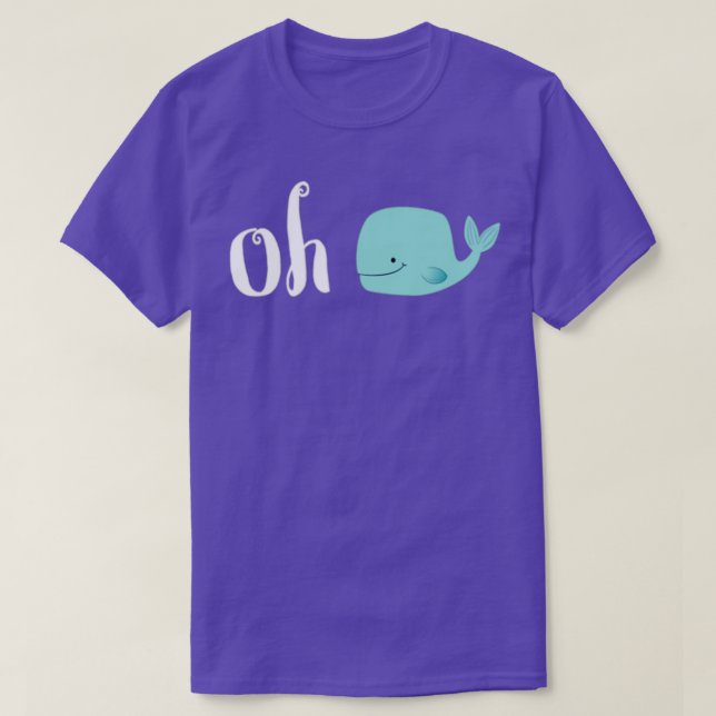 Camiseta Oh Baleia 33 (Frente do Design)