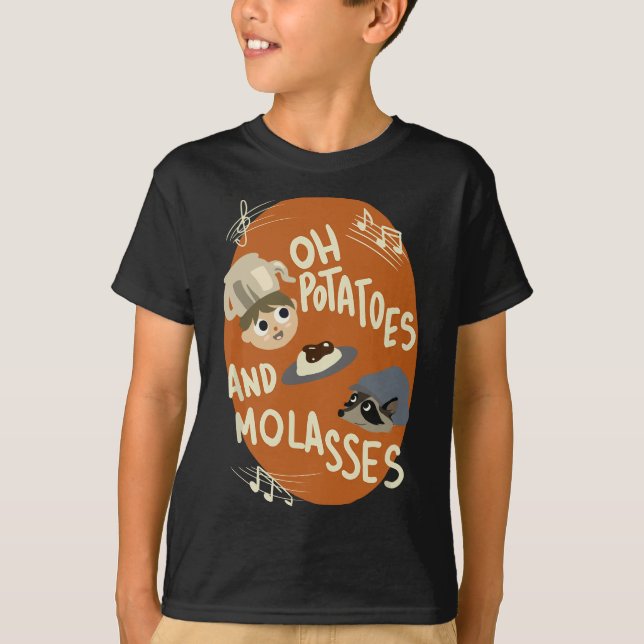 Camiseta Oh Batatas e Melaços Essenciais (Frente)