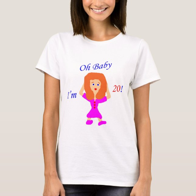 Camiseta Oh bebê 20 (Frente)