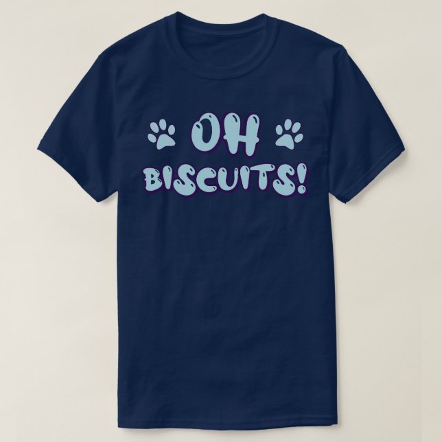 Camiseta Oh Biscoitos (Frente do Design)